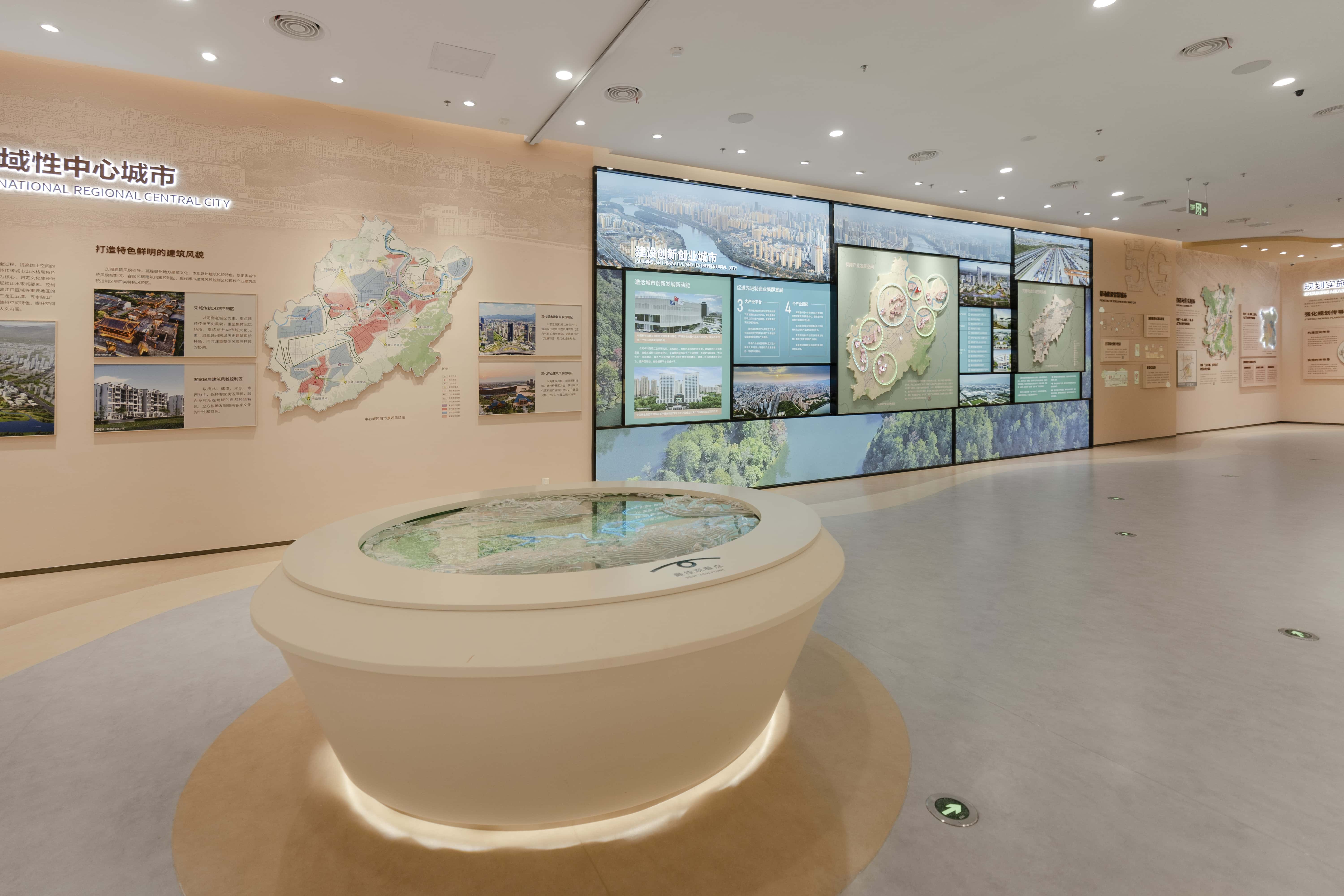Under the guidance of development goals，display spatial pattern planning around different dimensions such as urban space and agricultural space under the overall national spatial pattern.