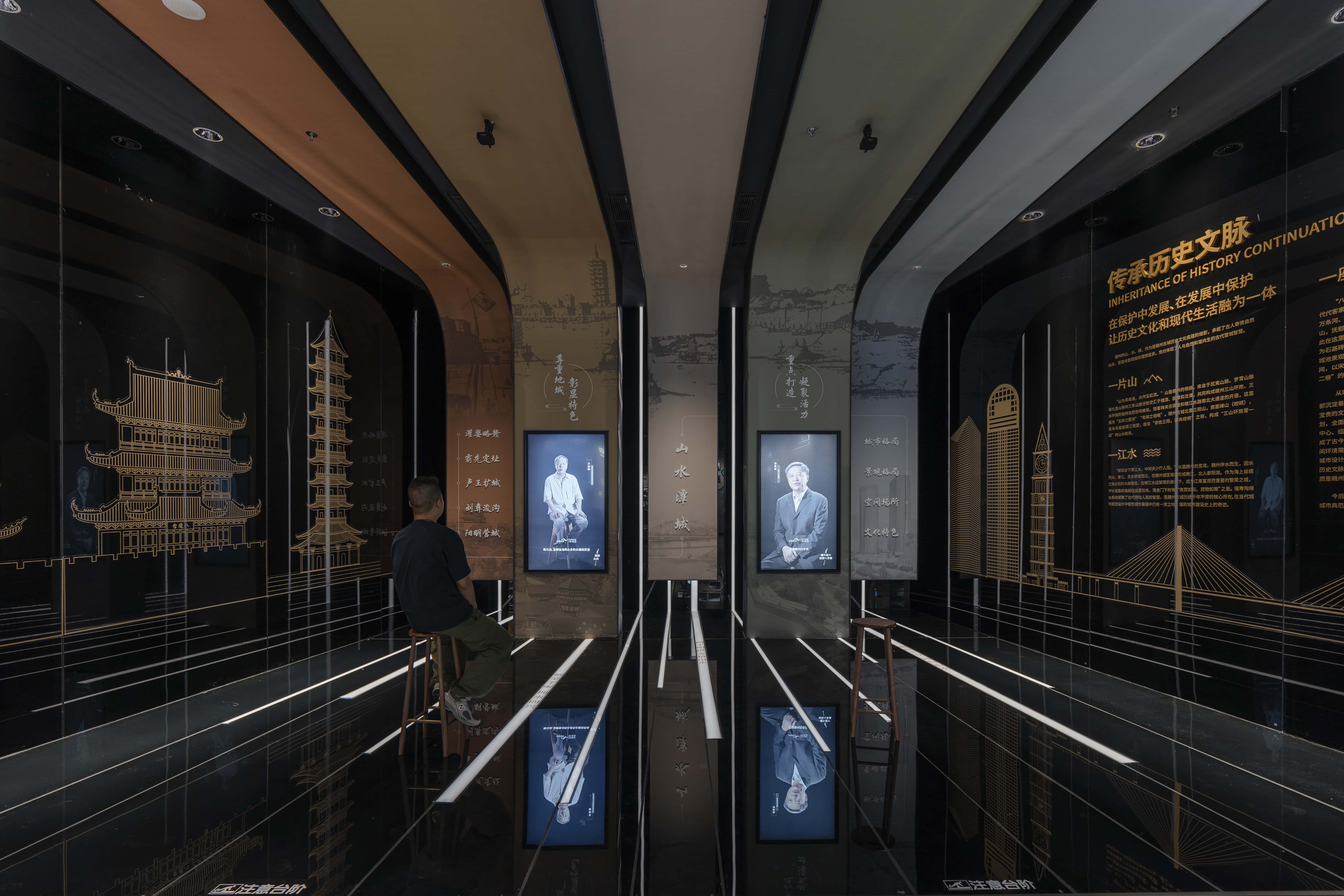 The exhibition area mainly showcases achievements in water supply facilities，sponge cities，and other construction projects，and combines interactive exhibition items for comprehensive display.